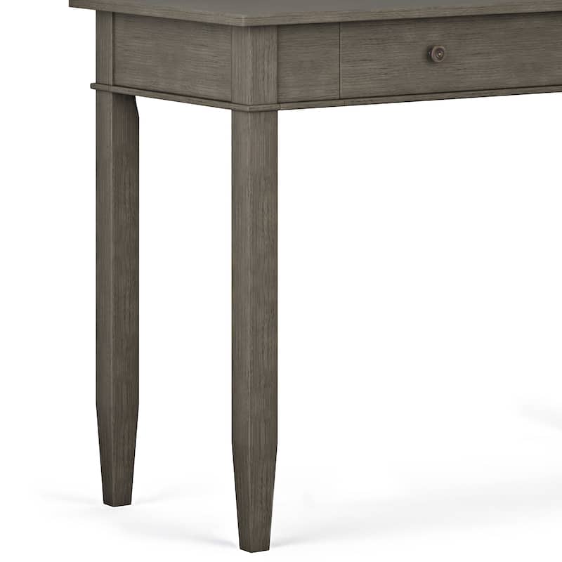 WYNDENHALL Sterling SOLID WOOD Transitional 42 inch Wide Home Office Desk