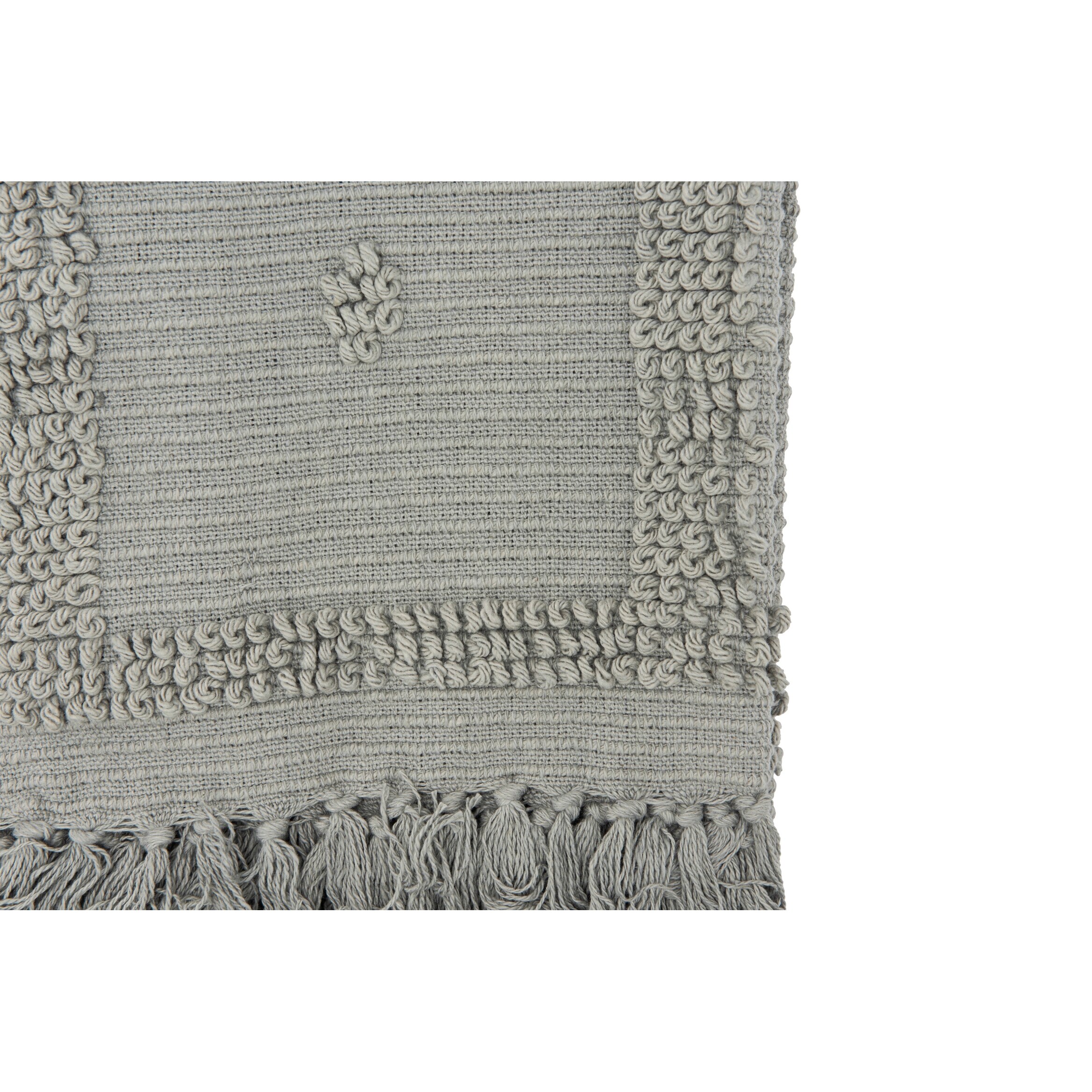 Cotton chenille throw sales