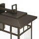 preview thumbnail 14 of 28, Hunter Yancy House Outdoor Wall Light - Front Porch, Patio, Garage - Mission, Transitional - Resists Corrosion!
