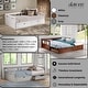 preview thumbnail 5 of 23, Melody Expandable Twin-to-King Trundle Daybed with 2 Storage Drawers