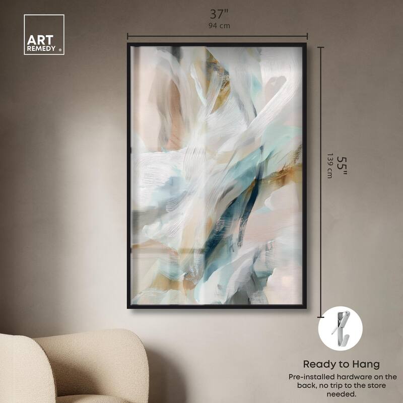 Whispering Colors I Shadowbox by Art Remedy