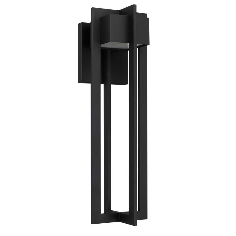 23" Black Integrated LED Outdoor Wall Sconce