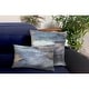 preview thumbnail 3 of 2, Lush Decor Visions I Vista Indoor/Outdoor Pillow Denim