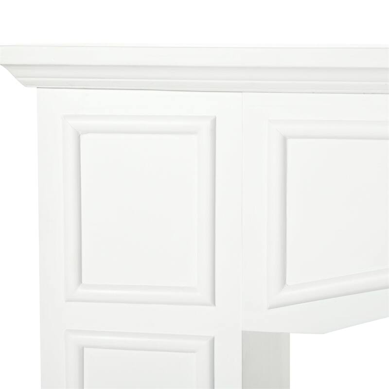 Modern Fireplace Mantel,Surround Mantels for Fireplace with Decorative