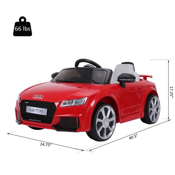 audi tt 6v electric car