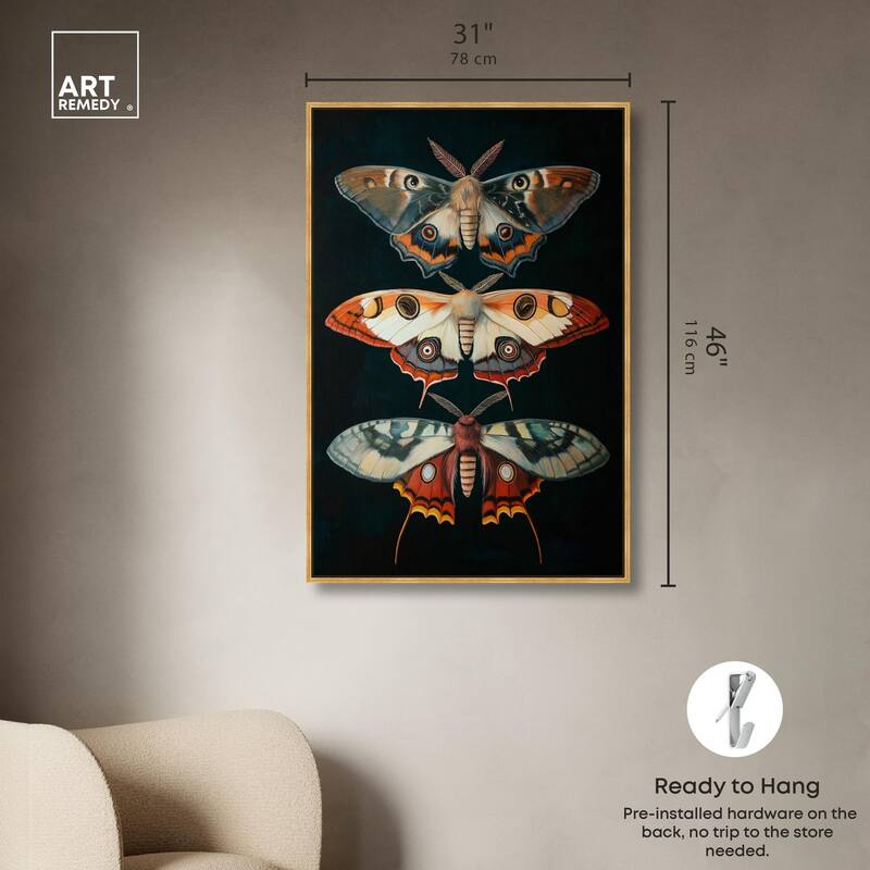 Void's Vivid Visitors Canvas by Art Remedy