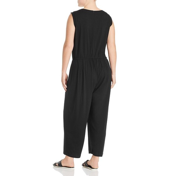 eileen fisher jersey jumpsuit