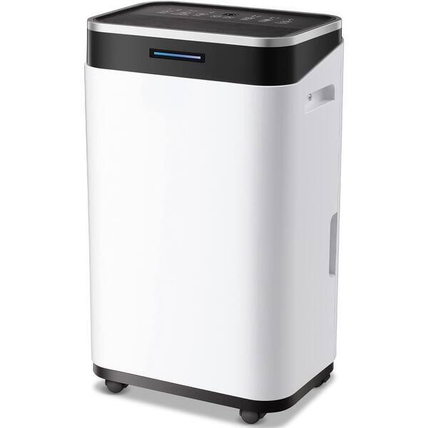 slide 2 of 7, 4500 Sq. Ft Dehumidifiers for Basements, Home, Large Room and Bedroom, 50 Pint/Day Dehumidifier with Drain Hose