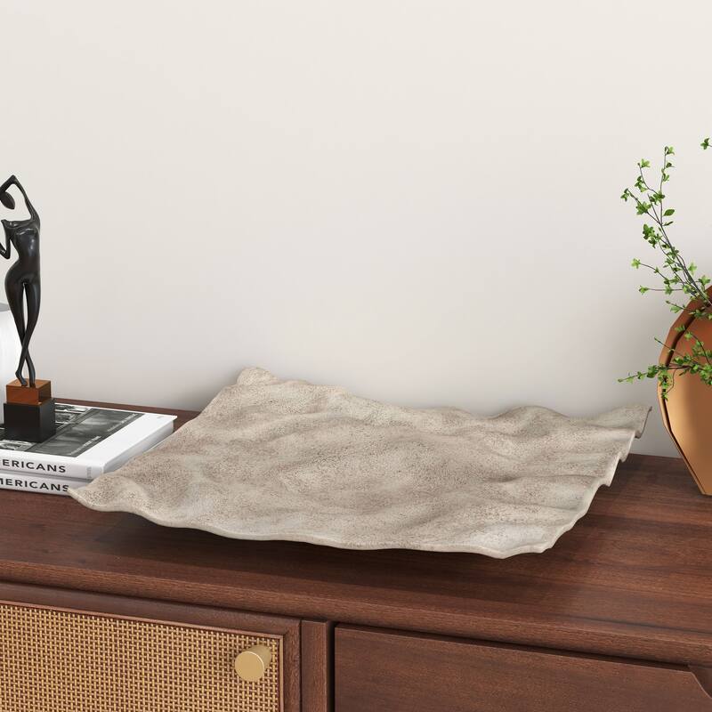 Amaya Decorative Metal Tray