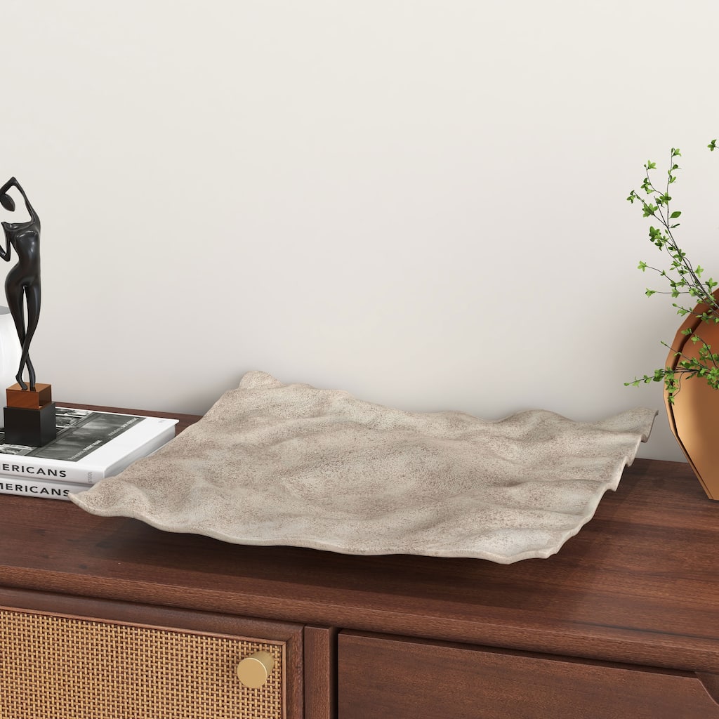 Amaya Decorative Metal Tray