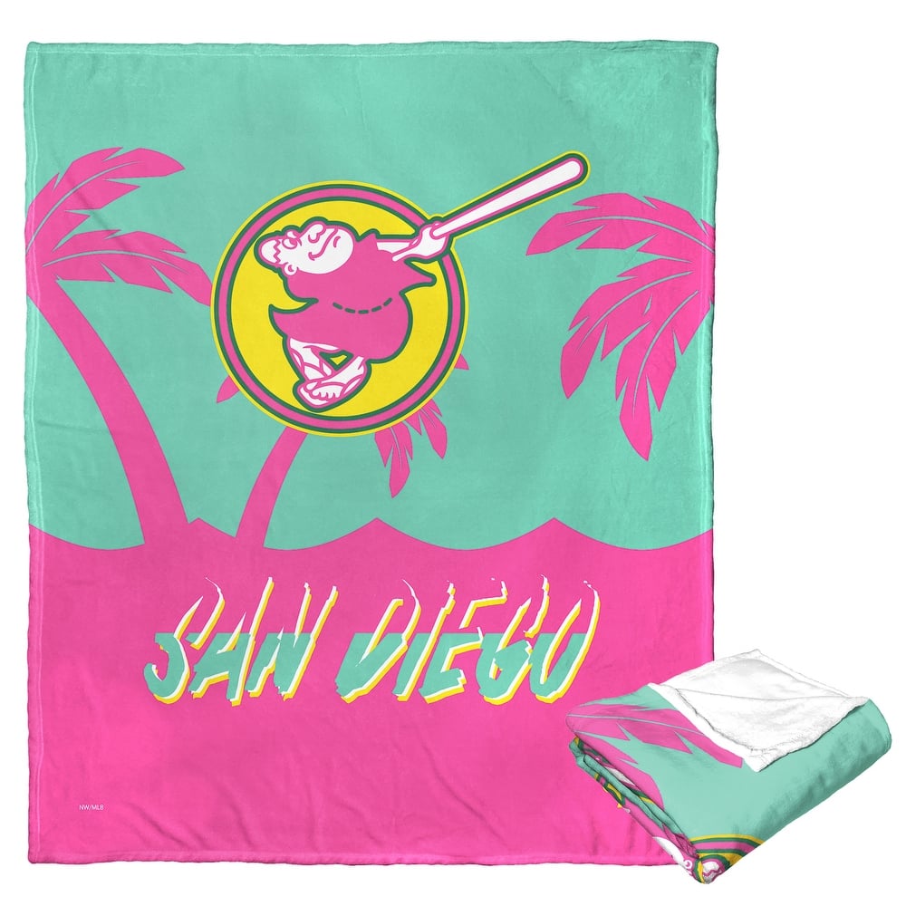 MLB City Connect Silk Touch Throw Blanket