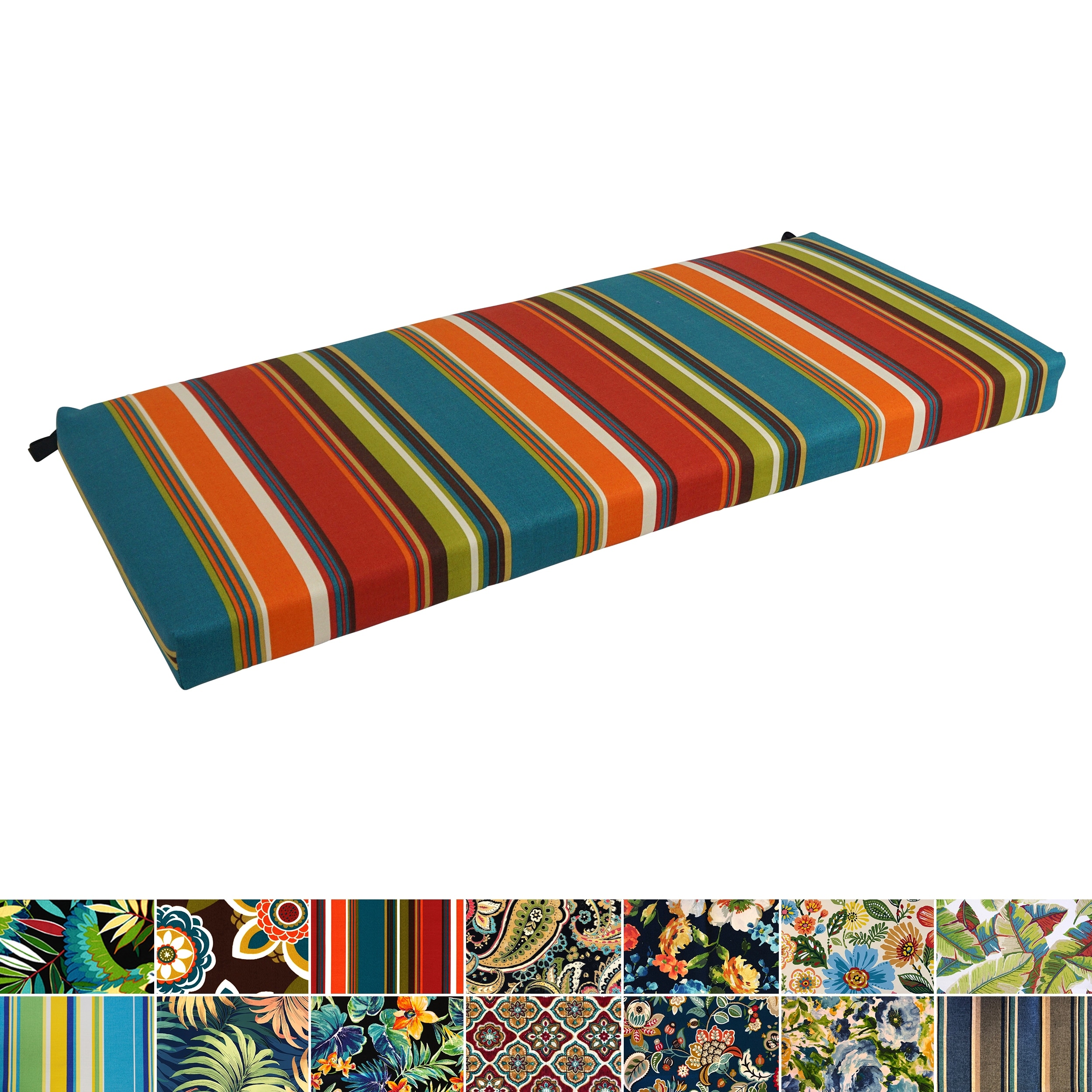 Blazing Needles 45-inch All-Weather Bench Cushion - 45 x 19