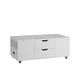 Modern Lift-Up Coffee Table With 2 Stools Set - Bed Bath & Beyond ...