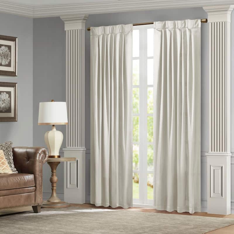 Croscill Avignon Pleat Curtain Panel with Tieback (Single)