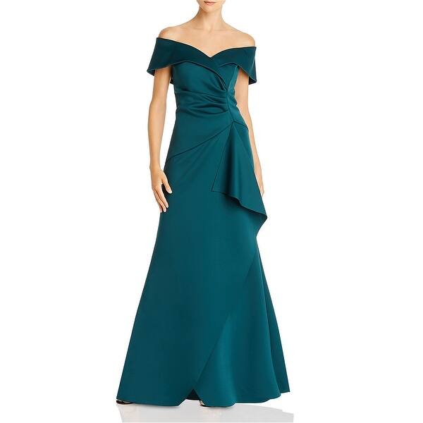 Aqua Womens Off-The-Shoulder Scuba Off-Shoulder Gown Dress,, Green, 2 - Bed Bath & Beyond - 41852908 Aqua Womens Off-The-Shoulder Scuba Off-Shoulder Gown Dress,, Green, 2 - Bed Bath & Beyond - 41852908