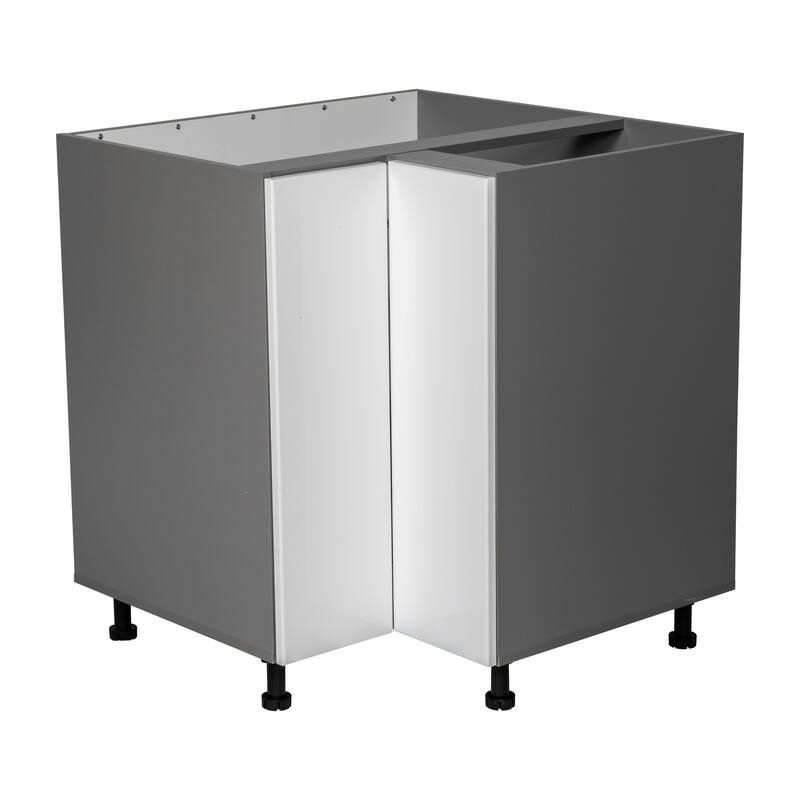 36" Base Easy Reach-Double Door-Grey - 36 x 34 1/2 x 23 3/8 - Off-White