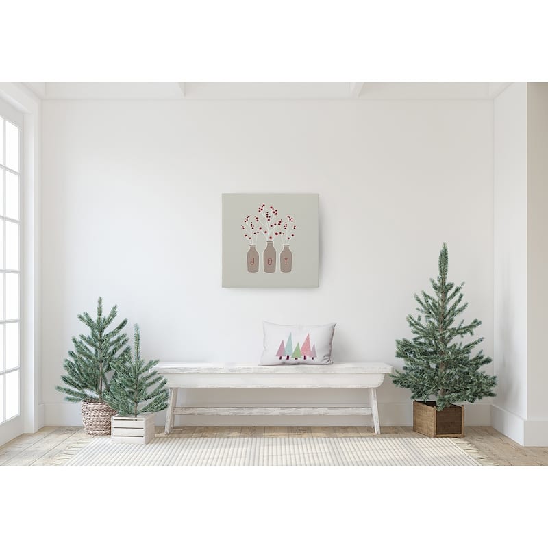 Triangle Trees Christmas Accent Pillow