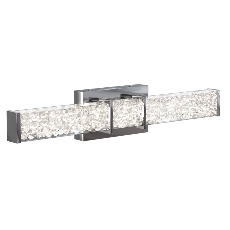 Artika Riviera Royale Modern Vanity Light, Chrome