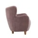preview thumbnail 12 of 92, Bacho Fabric Wingback Accent Chair by GDFStudio