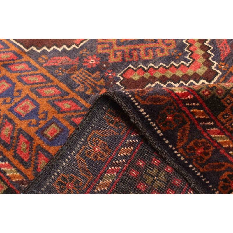 ECARPETGALLERY Hand-knotted Teimani Brown Wool Rug - 3'1 x 4'11