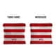 preview thumbnail 3 of 2, Betsy Ross Red Dual Sided Cornhole Bags