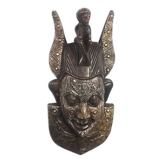 Novica Handmade Wise Man African Wood Mask - Bed Bath &amp; Beyond - 37867905