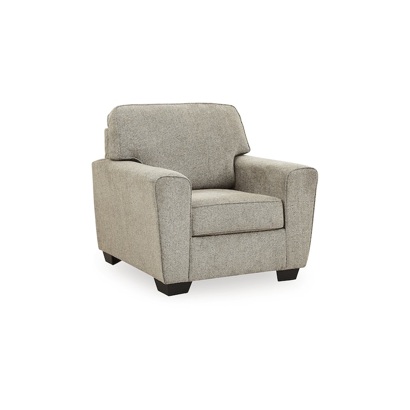 Signature Design by Ashley McCluer Brown/Gray Chair - 40"W x 38"D x 38"H