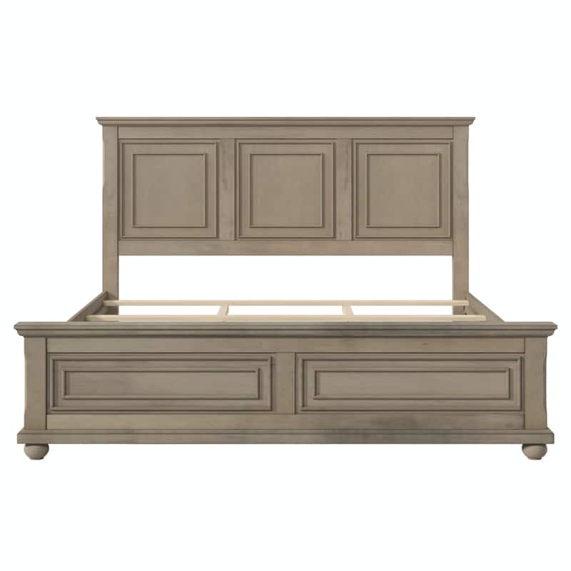 Vintage Pinewood Bed in Traditional Town and Country Style