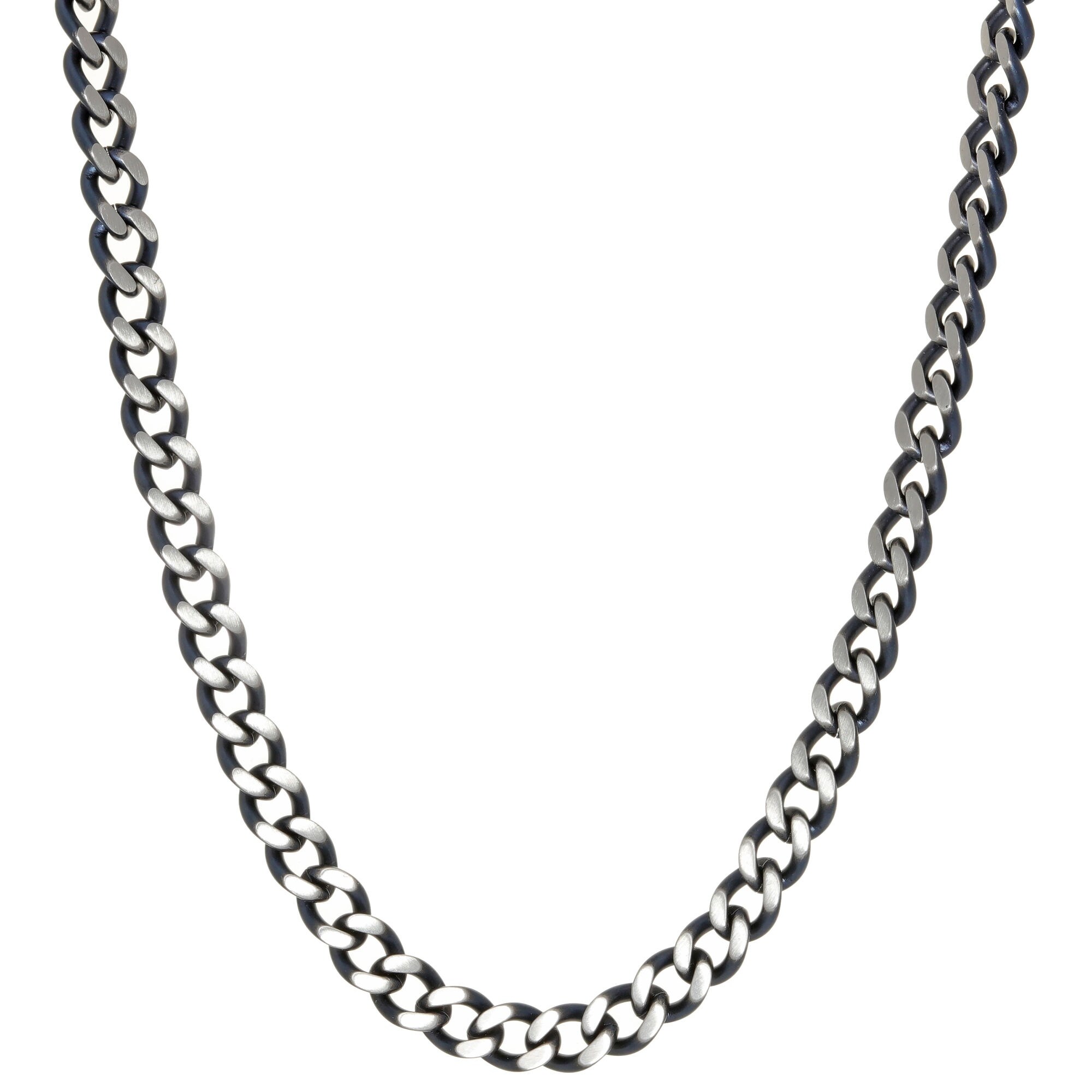 DG Men's 20" Silver Stainless Steel 3.5mm Cuban Curb.Mini Necklace Unisex.Box DG Men's 20" Silver Stainless Steel 3.5mm Cuban Curb.Mini Necklace Unisex.Box