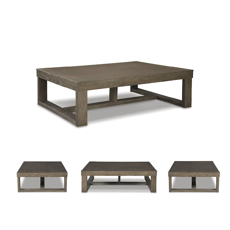 Cariton Gray Rectangular Cocktail Table