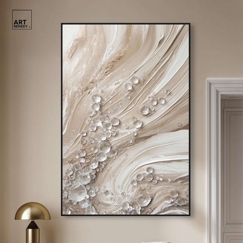 Viscous Veils III Canvas by Art Remedy