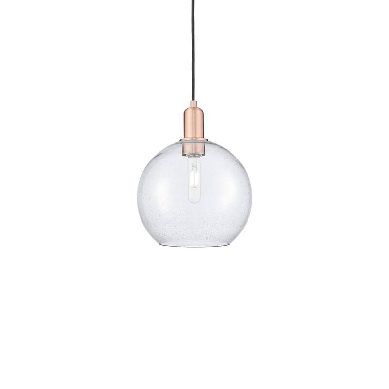 Innovations Lighting 716-1P-13-10 Athens Pendant Athens 10" Wide Mini - Antique Copper / Seedy