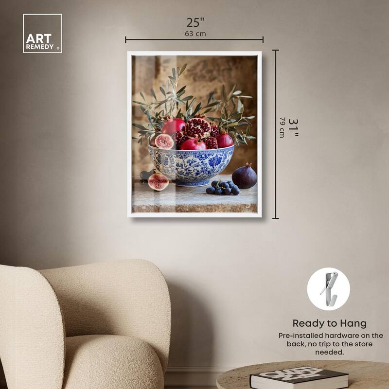 Grape Gathering Shadowbox by Art Remedy