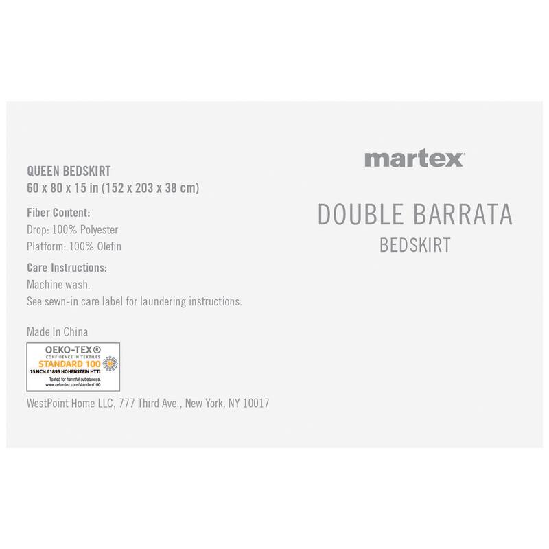 Martex Double Barratta Bed Skirt