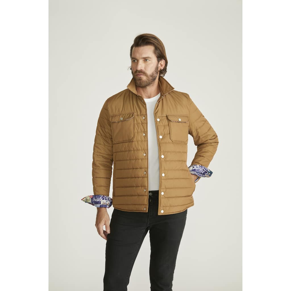 Robert Graham Men's Quilted Shirt Jacket