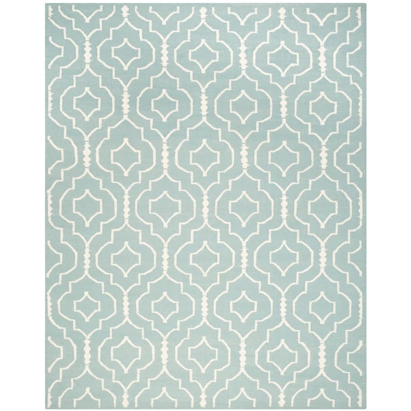 SAFAVIEH Handmade Flatweave Dhurries Lamprini Modern Moroccan Wool Rug