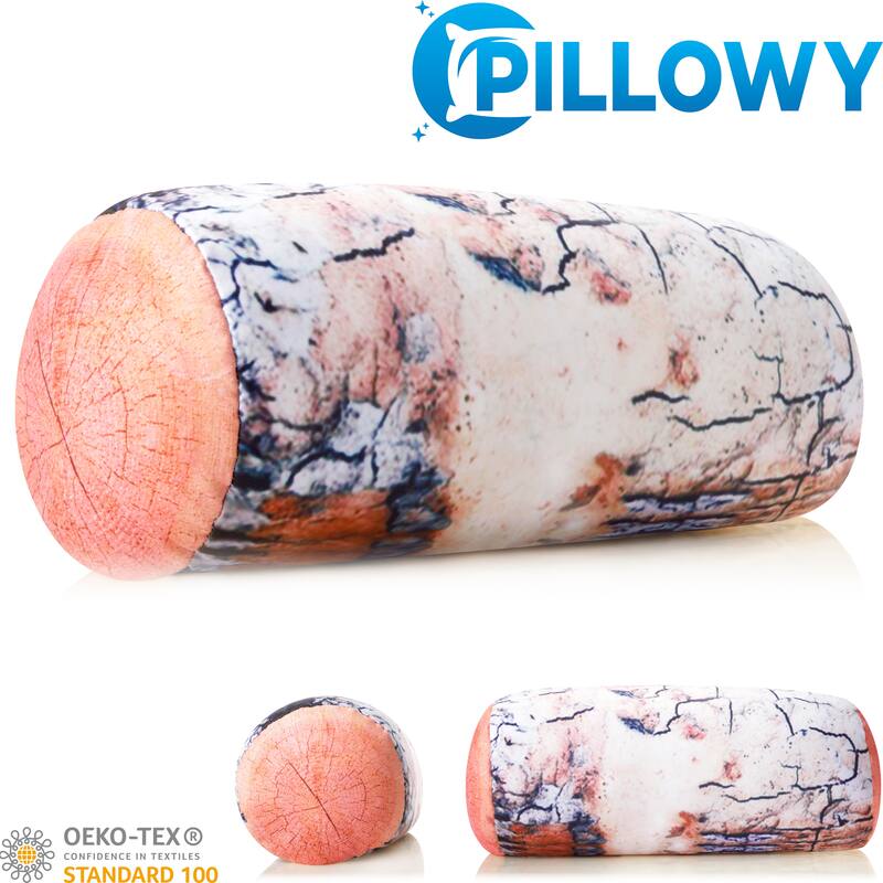Log Cover Only - Body Pillowcase - Spandex/Nylon Blend for Silky Touch