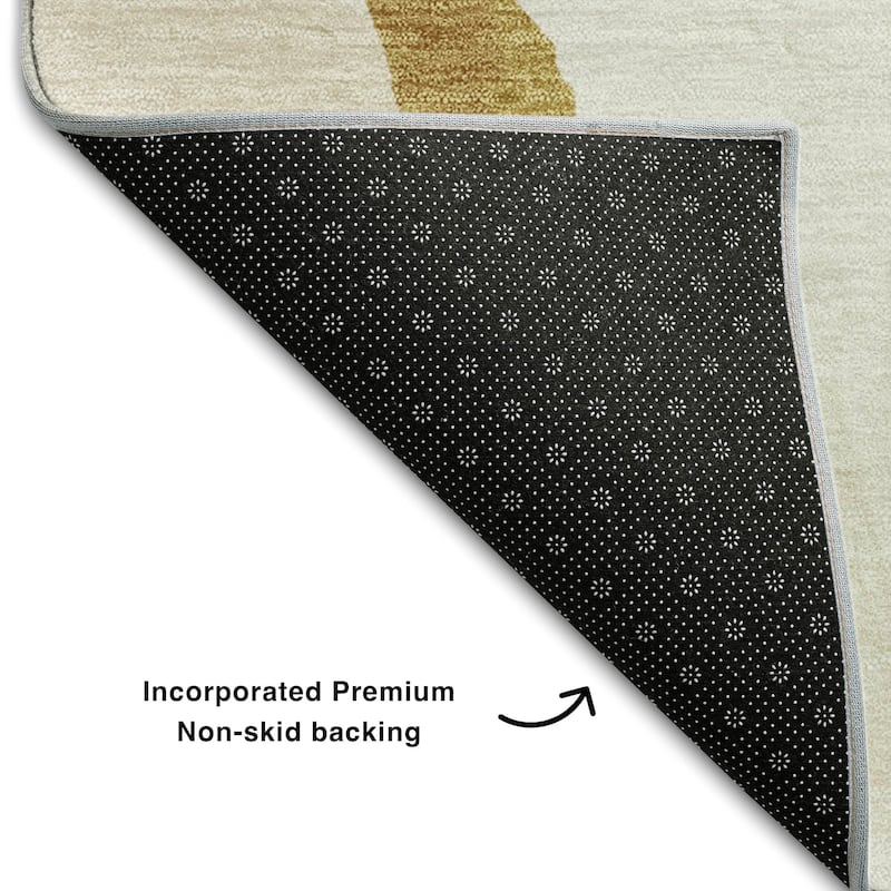 Premium Washable Super Soft Modern Abstract Mayfield Rug