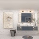 preview thumbnail 118 of 192, KIOTEE Modern Metal Frame Wall Mounted Bathroom Vanity Mirror with 5-year warranty