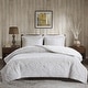 preview thumbnail 10 of 8, Woolrich Teton Embroidered Diamond Ultra Soft Plush Coverlet Set