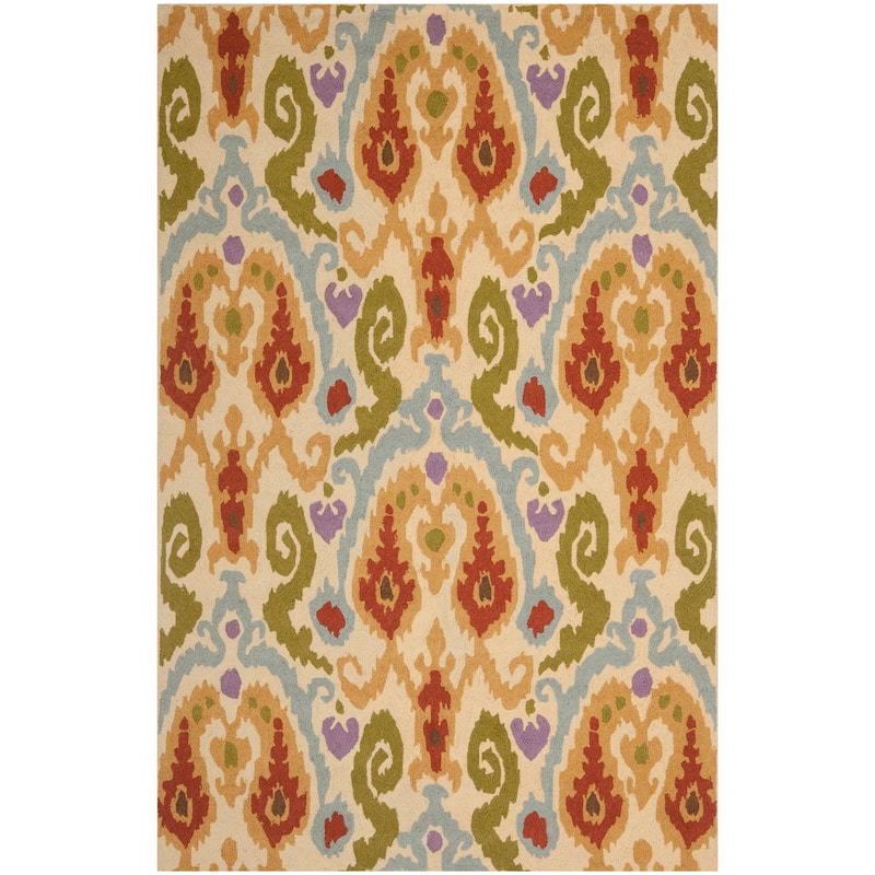SAFAVIEH Hand-hooked Chelsea Vivi Country Oriental Wool Rug