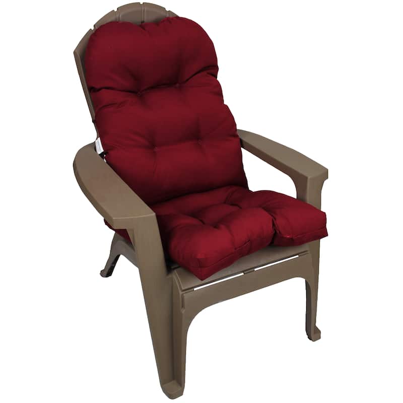 Outdoor Adirondack-style Patio Chair Cushion