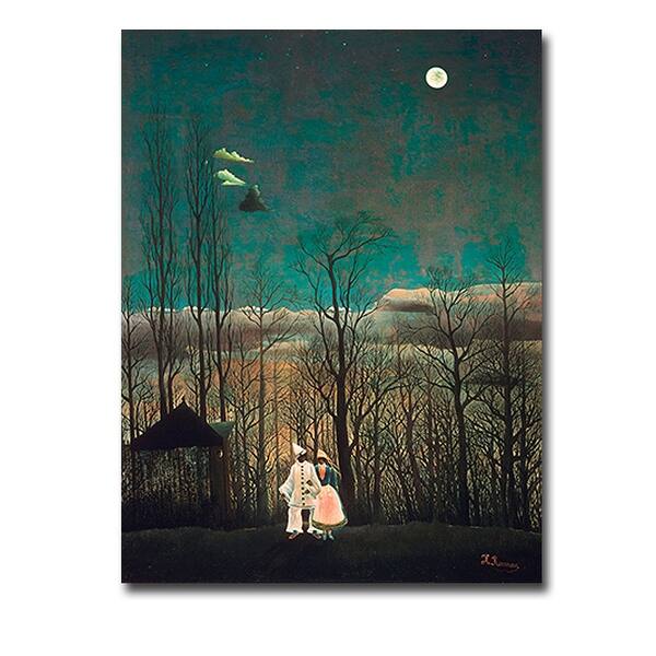 Carnival Evening by Henri Rousseau Gallery Wrapped Canvas Giclee Art ...