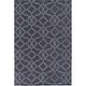preview thumbnail 34 of 40, Hand-Loomed List Wool Area Rug Blue - 6' x 9'