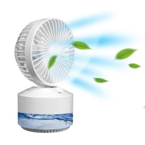 Rechargeable Table Misting Cooling Fan