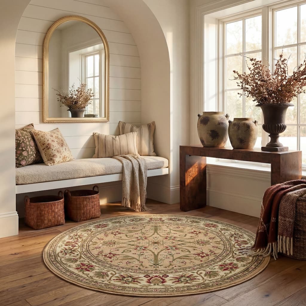 SAFAVIEH, Lyndhurst Marsha Traditional Area Rug