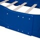 preview thumbnail 10 of 10, Twin Size Race Car-Themed Platform Bed with Functional Wheels Unique Design, High-Quality Construction