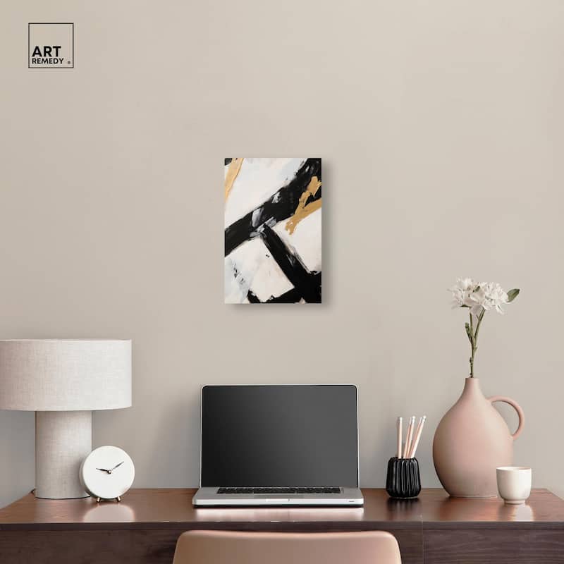 Dichotomy II Canvas by Art Remedy, Gallery Wrapped