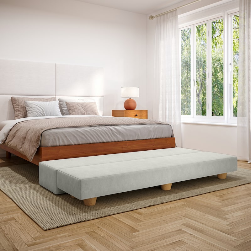 Jaxx Camden Convertible Bed Bench / Fold-Out Twin Guest Bed