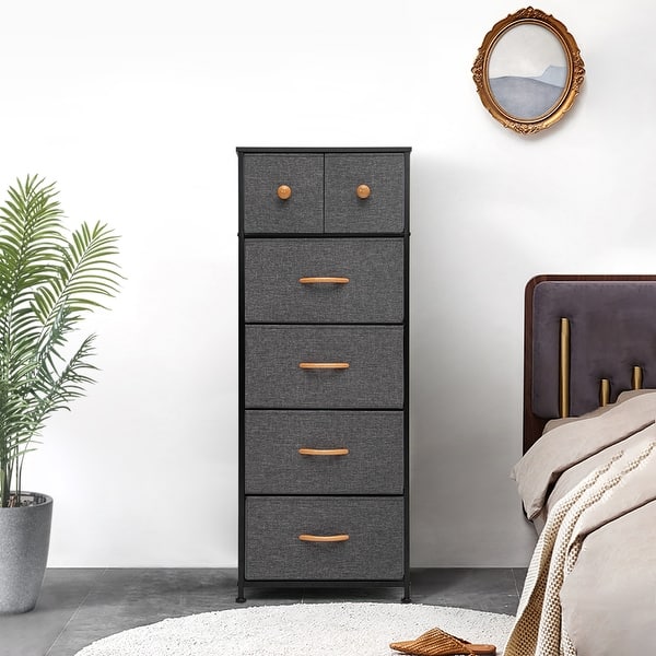 Crestlive Products 6 Drawer Chest Vertical Dresser Storage Tower Overstock 31802783